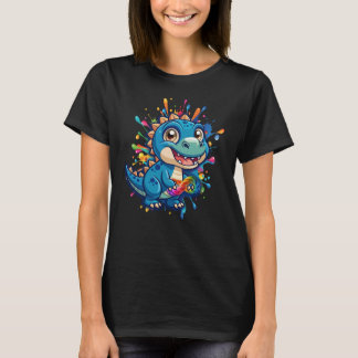 Camiseta Autism Dinossaur