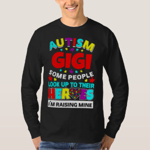Camiseta Autism Gigi Pessoas Procuram Seus Heróis Ascensão
