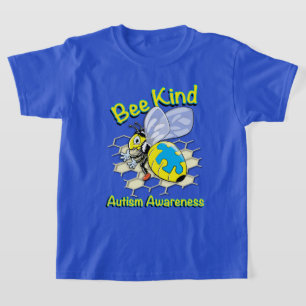 Camiseta Autism Honey Bee