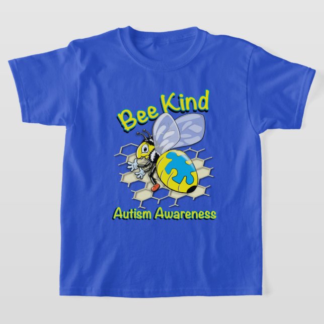 Camiseta Autism Honey Bee (Postura )