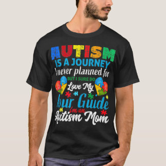 Camiseta Autism Is A Journey Autism Mom Autism Awareness