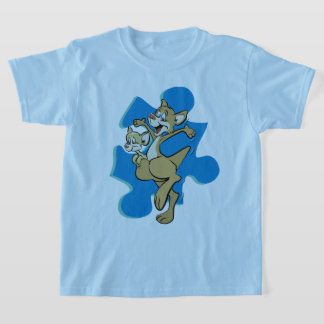 Camiseta Autism Kangaroo e Joey