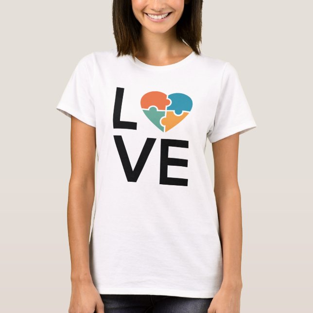 Camiseta Autism Love (Frente)
