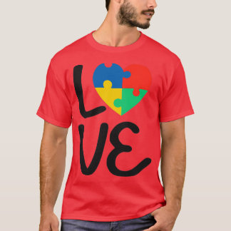 Camiseta Autism LOVE Classic TSirt