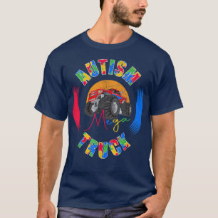Camiseta Autism Mega Truck Copy