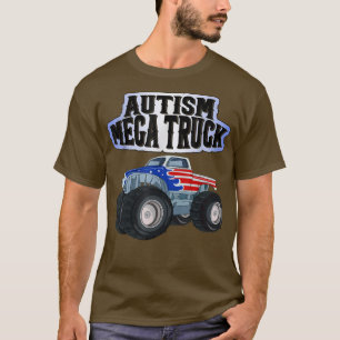 Camiseta Autism Mega Truck Roupa