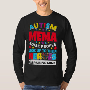 Camiseta Autism Mema Pessoas Procuram Seus Heroicos Ascensã