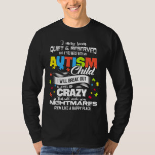 Camiseta Autism Mom Autism Awareness Puzzle Pieces