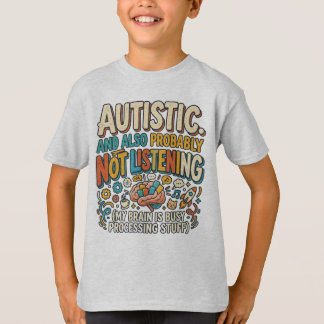 Camiseta Autism Not listening Spectrum 