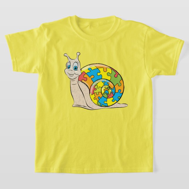 Camiseta Autism Snail (Postura )