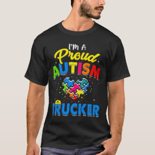 Camiseta Autism Trucker Autism Accept Support Lov