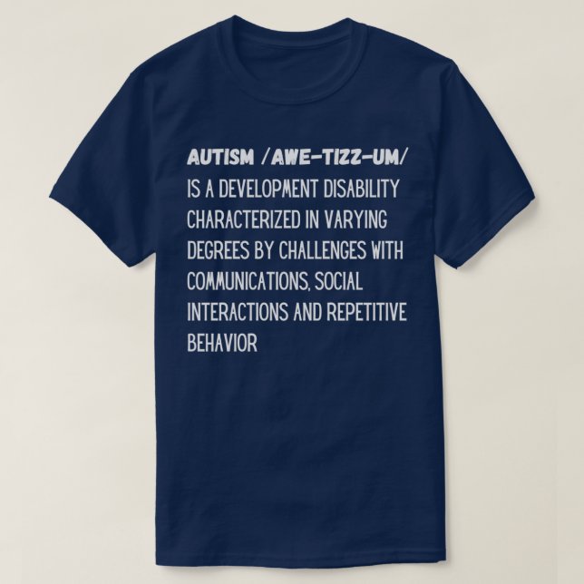 Camiseta Autismo 26 (Frente do Design)