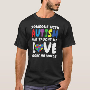 Camiseta Autismo Aconselhamento Suporta Crianças Autismo Pa