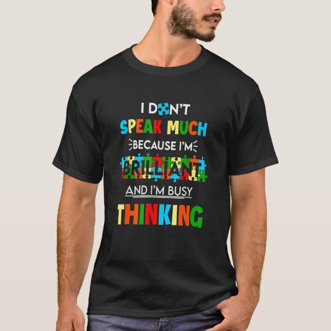Camiseta Autismo Aconselhamento Suporta Crianças Autismo Pa (Frente)