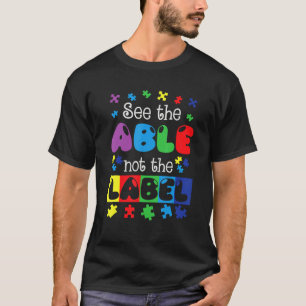 Camiseta Autismo Aconselhamento Suporte A Crianças Autismo