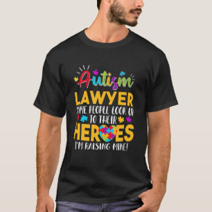 Camiseta Autismo Advogado Pessoas Olham Para Os Heroicos Qu