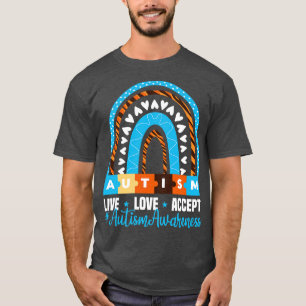 Camiseta autismo amor vivo aceita