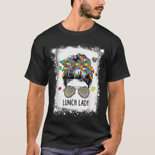 Camiseta Autismo Autism Aw, Mulher Do Cabelo Mensageira