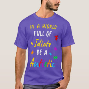 Camiseta Autismo Autismo Autismo Dia da Consciência Asperge