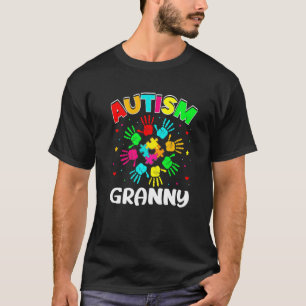 Camiseta Autismo Autismo do Autism Granny Quebra-cabeça de 