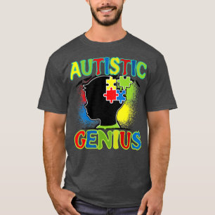 Camiseta Autismo Autismo Genius Autismo Sensibilização Para