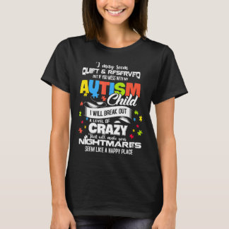 Camiseta Autismo-Autismo Mãe Oferece Autismo Quebra-cabeça