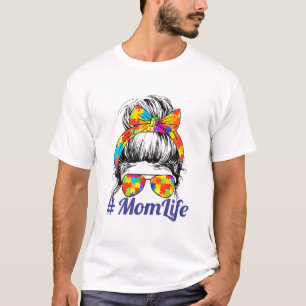 Camiseta Autismo Autista Consciência Mãe Vida Mulheres M