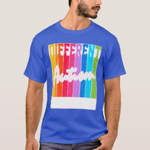 Camiseta Autismo Autista Consciência Mês Diferente Não Meno