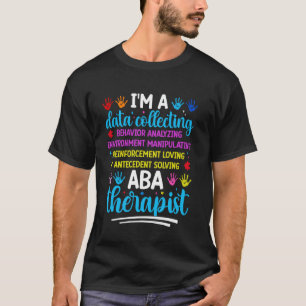 Camiseta Autismo Awa da análise de comportamento aplicado p