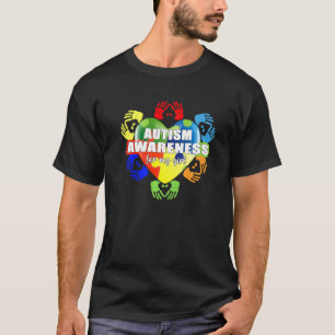 Camiseta Autismo Bonito Consciência Para Minha Garota Autis