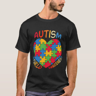 Camiseta Autismo Bonito Dizendo Que Esteja Meio Autismo Per