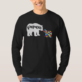 Camiseta Autismo Bonito Sensibilização Familiar Urso Urso U