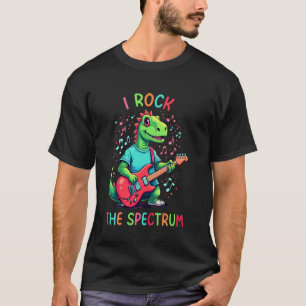 Camiseta Autismo Cérebro Eu Balanço O Espectro Conscientiza