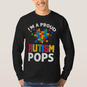 Camiseta Autismo Consciência Correspondendo a Família Eu so