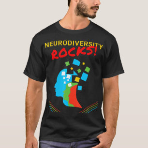 Camiseta Autismo-Consciência do Autismo Neurodiversidade é