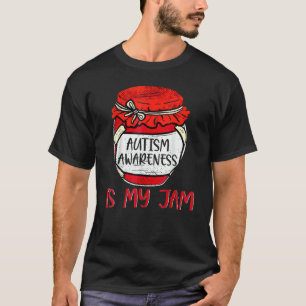 Camiseta Autismo Consciência É O Meu Jam Bonito Fim De Meme