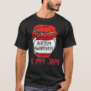 Camiseta Autismo Consciência É O Meu Jam Bonito Fim De Meme
