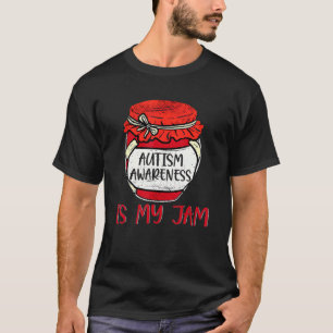 Camiseta Autismo Consciência É O Meu Jam Bonito Fim De Meme