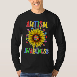 Camiseta Autismo Consciência Mês Quebra-cabeça