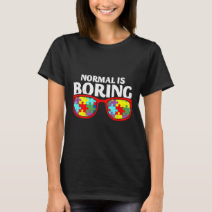 Camiseta Autismo Consciência Normal É Autismo Chato