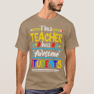 Camiseta Autismo Consciência que este professor tem estudio