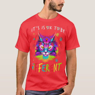 Camiseta Autismo Consciência Tudo bem ser diferente Colorir