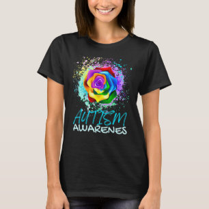 Camiseta Autismo Coração Conscientização do Autismo Orgulho
