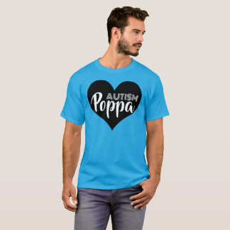 Camiseta autismo coração poppa