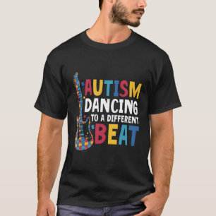 Camiseta Autismo Dançando A Um Espanto Diferente Para Autis