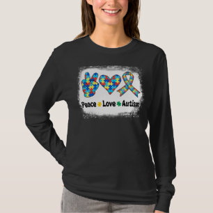 Camiseta Autismo De Amor Pela Paz Em Abril Para A Consciênc