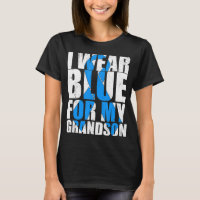 Autismo De Fita Eu Visto Azul Para Meu Avô Autismo