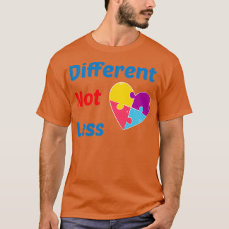 Camiseta Autismo De Sensibilização Não Menos Autismo