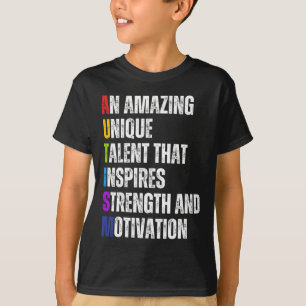 Camiseta Autismo Definição Autismo Sensibilização Mês Supor