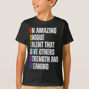 Camiseta Autismo Definição Autismo Sensibilização Mês Supor